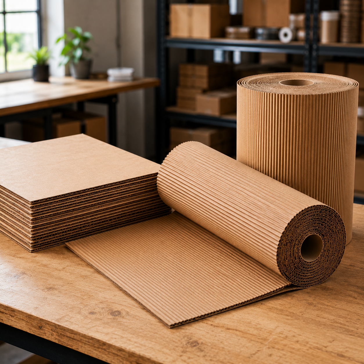 Corrugated Rolls & Sheets